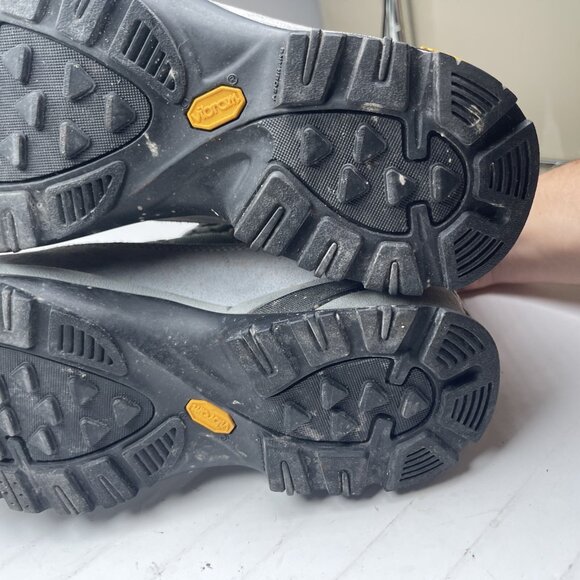 Asolo Gore Tex Voyager XCR Blue Tan Hiking Outdoors Trail Boots Womens Size 8.5 - Picture 9 of 16